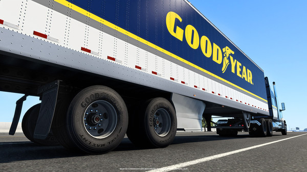 Screenshot z American Truck Simulator - Goodyear Tires Pack