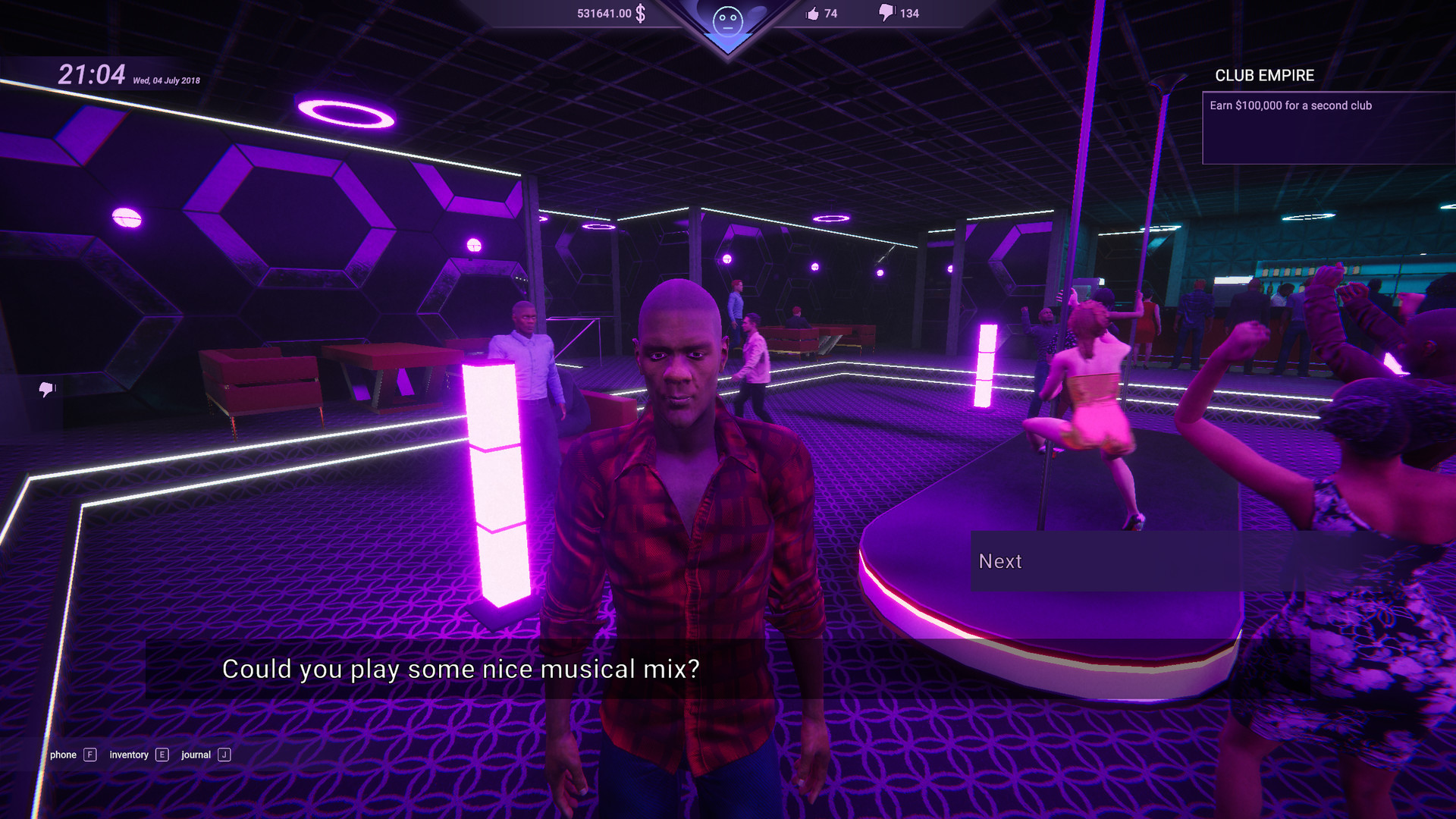 Nightclub Manager: Violet Vibe screenshot #5