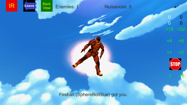 Screenshot z Flyland Wars: 0 Ball Game [Trainer]