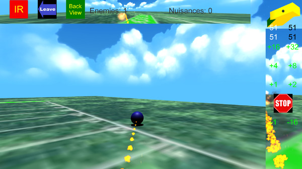 Screenshot z Flyland Wars: 0 Ball Game [Trainer]
