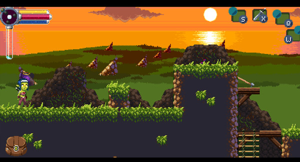 Скриншот 1 из игры Zoria and the Cursed Land