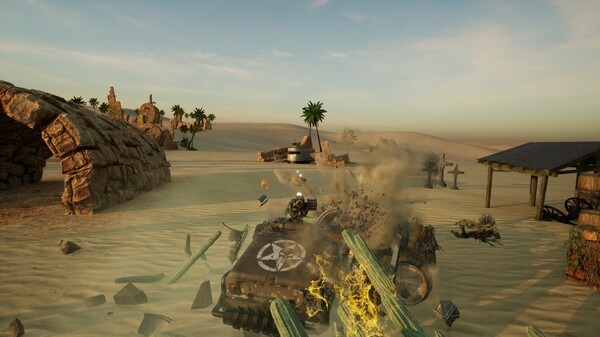 Screenshot z Chaos on Wheels