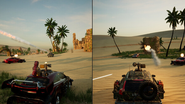 Screenshot z Chaos on Wheels