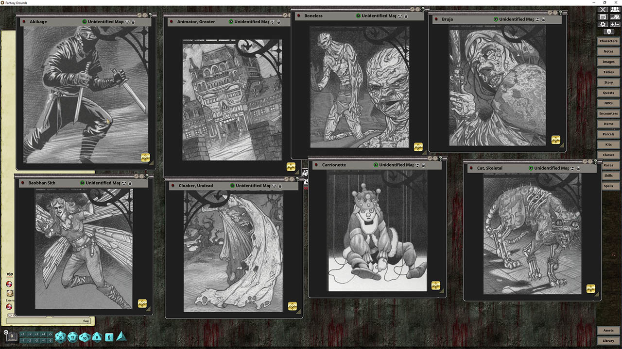 Fantasy Grounds - Monstrous Compendium - Ravenloft Appendix III (2E) Featured Screenshot #1