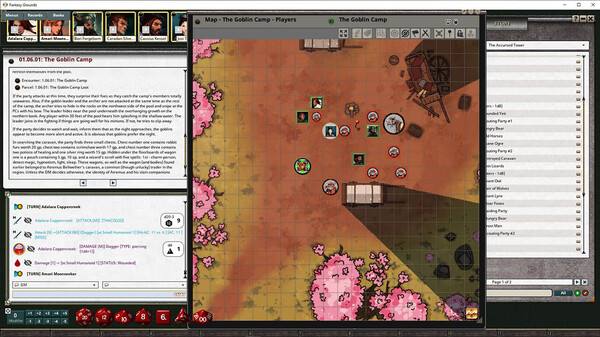 Fantasy Grounds - D&D Classics: The Accursed Tower (2E)