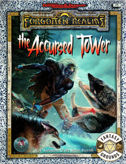 Screenshot z Fantasy Grounds - D&D Classics: The Accursed Tower (2E)