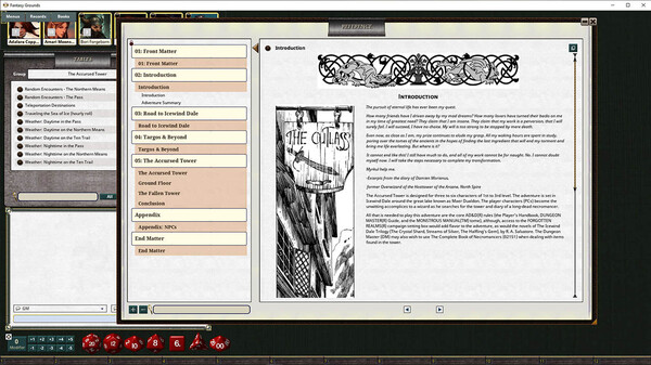Fantasy Grounds - D&D Classics: The Accursed Tower (2E)