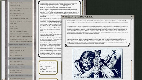 Fantasy Grounds - D&D Classics: The Ruins of Undermountain (2E)