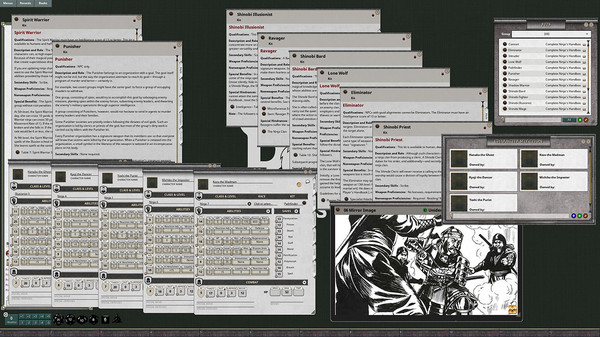 Fantasy Grounds - D&D Classics: Complete Ninja's Handbook (2E)