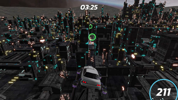 Screenshot z Speedpunk - Greeble city