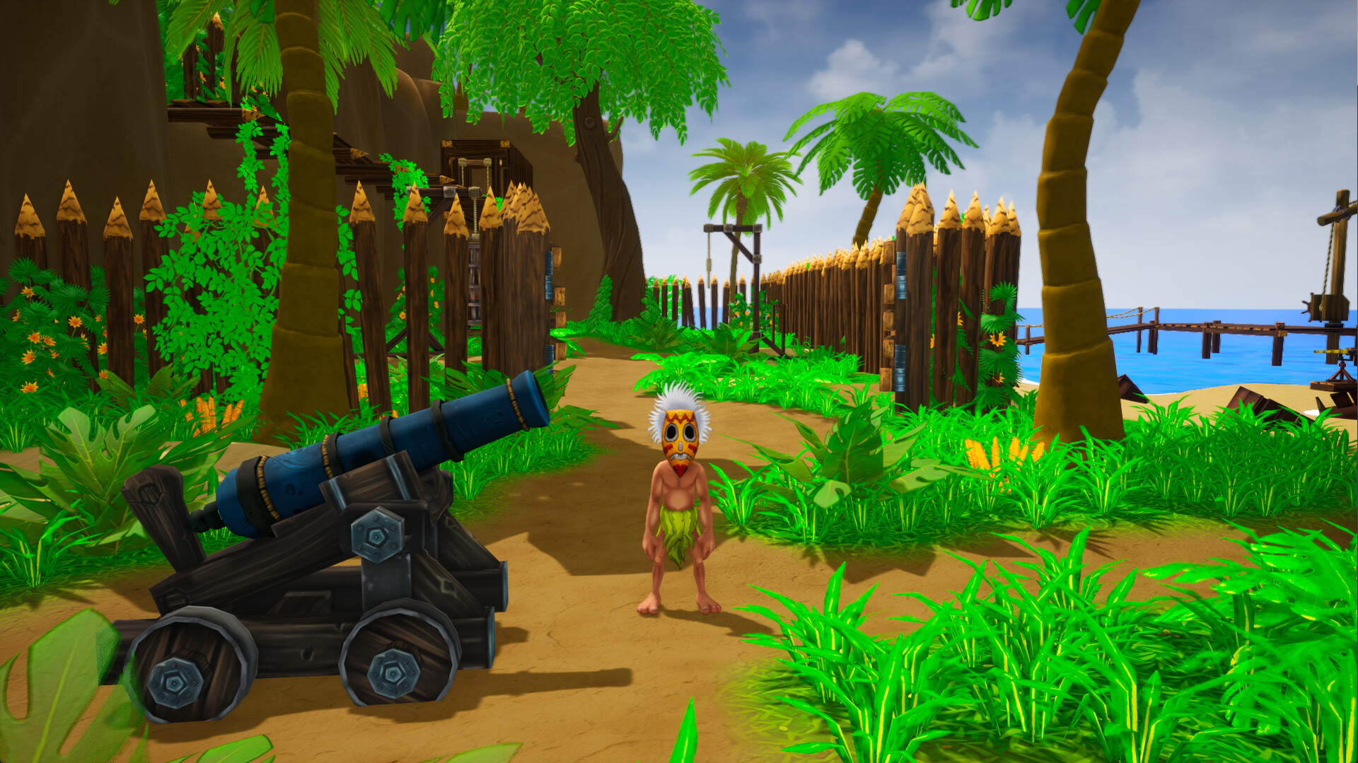 Tiki: The Masked Journey screenshot #1