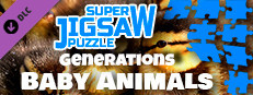 Super Jigsaw Puzzle: Generations - Baby Animals Small Capsule Image