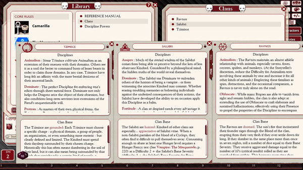 Fantasy Grounds - Vampire The Masquerade 5th Edition Companion