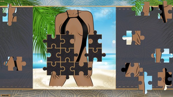 LineArt Jigsaw Puzzle - Erotica Summer screenshot 2