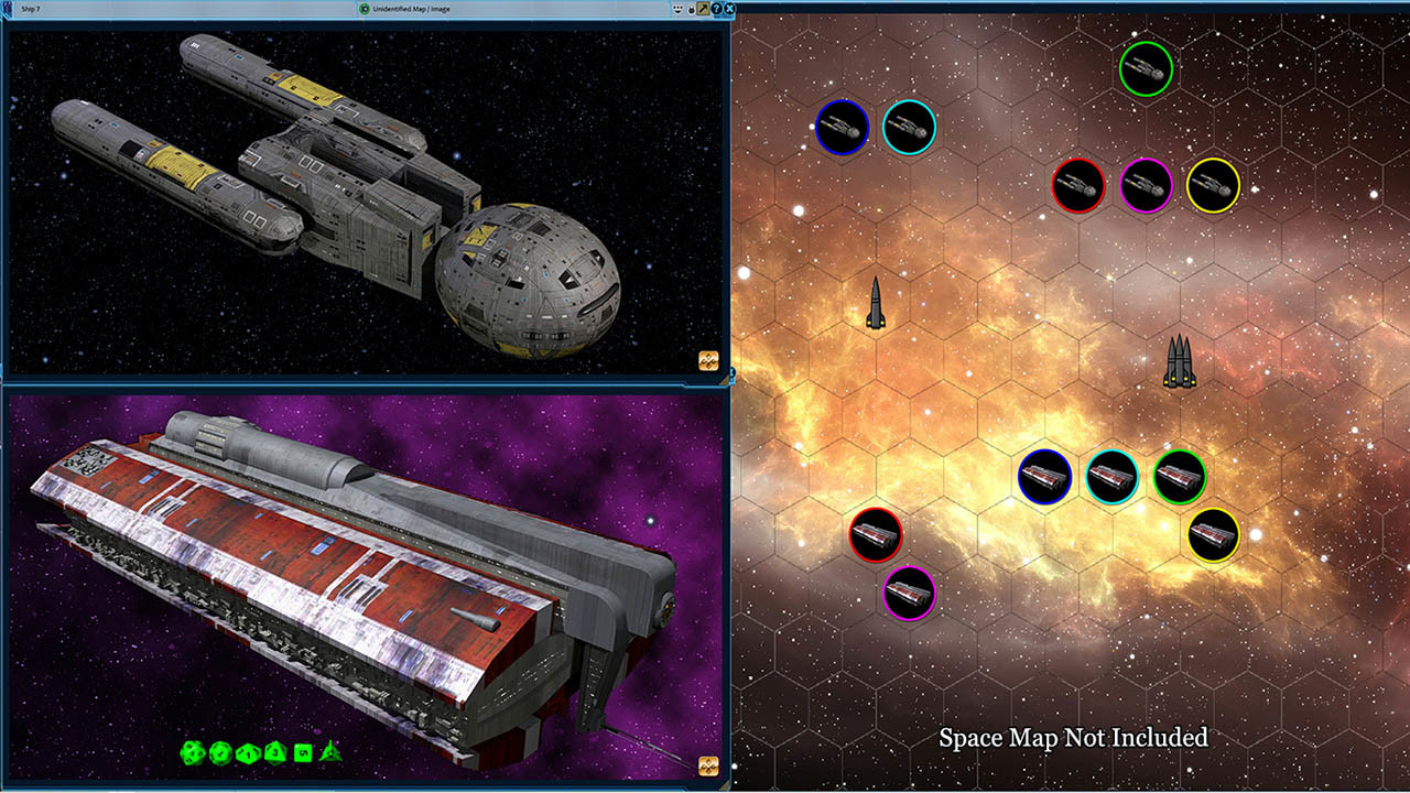 Fantasy Grounds - Star Battles: Basic Ship Tokens screenshot 1