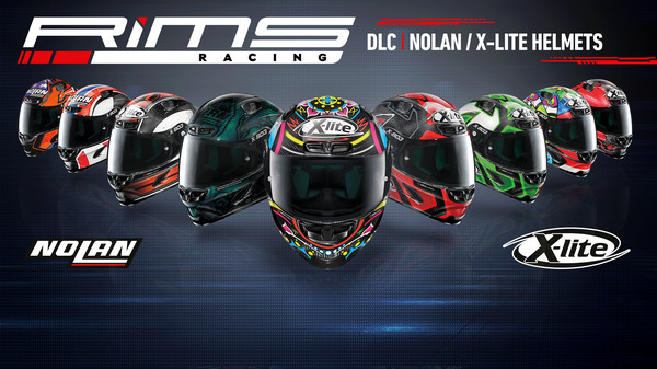 Screenshot z RiMS Racing: Nolan X-LITE Helmets