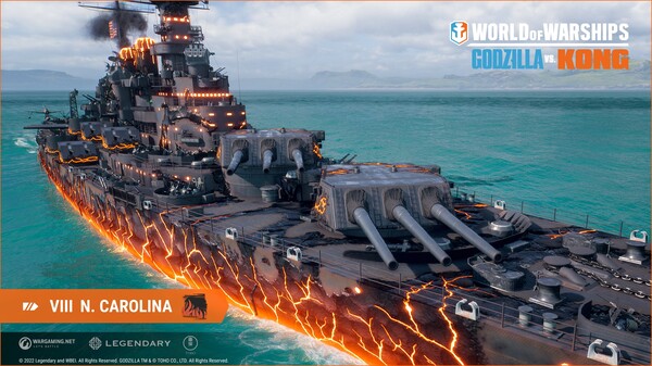 World of Warships × Godzilla vs. Kong: Team Kong