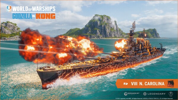 World of Warships × Godzilla vs. Kong: Team Kong