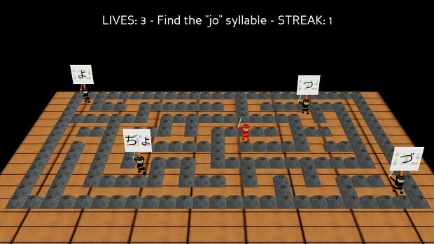 Hiragana Katakana Ninja screenshot #2