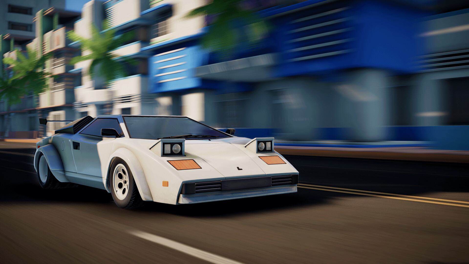 SYNTHALGIA: Retro Arcade Racing screenshot 4