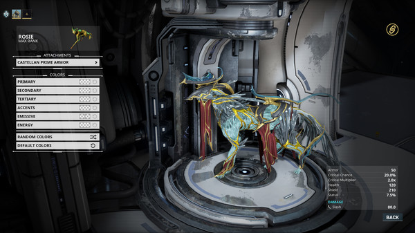 Warframe Gara Prime Access: Accessories Pack