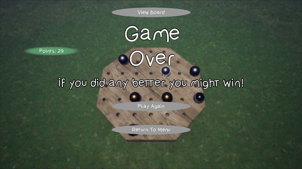 Screenshot z Peg Solitaire