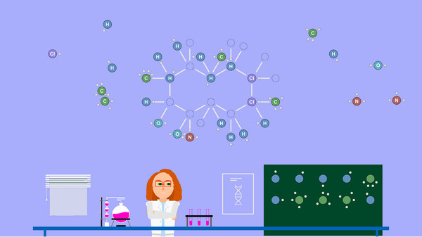 Screenshot z Vick´s Scientist: Chemistry Puzzle Soundtrack