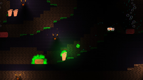 Screenshot z Stinky Feet: The adventure of BigFoot Screenshot z Stinky Feet: The adventure of BigFoot