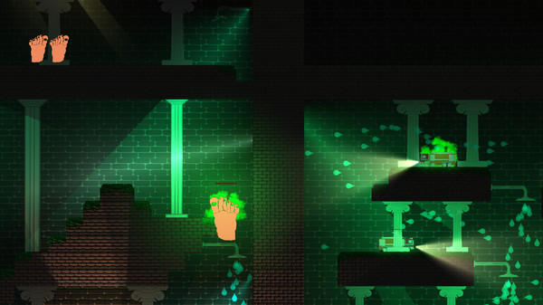 Screenshot z Stinky Feet: The adventure of BigFoot Screenshot z Stinky Feet: The adventure of BigFoot