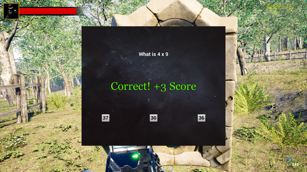 Screenshot z Mathematic Adventures