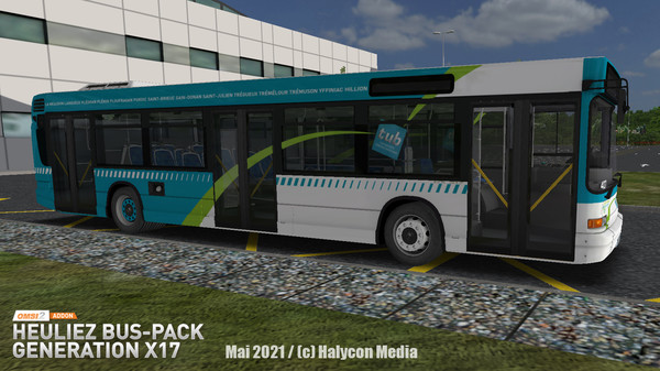 Screenshot z OMSI 2 Add-On Heuliez Bus-Pack Generation X17