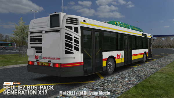 Screenshot z OMSI 2 Add-On Heuliez Bus-Pack Generation X17