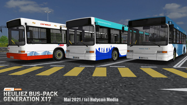 Screenshot z OMSI 2 Add-On Heuliez Bus-Pack Generation X17