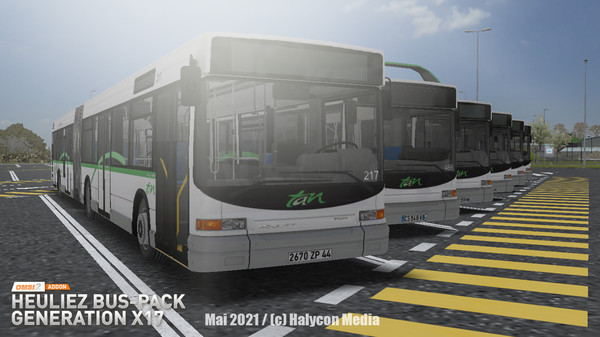 Screenshot z OMSI 2 Add-On Heuliez Bus-Pack Generation X17