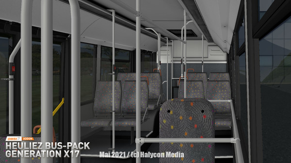 Screenshot z OMSI 2 Add-On Heuliez Bus-Pack Generation X17