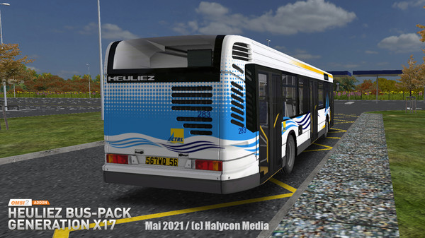 Screenshot z OMSI 2 Add-On Heuliez Bus-Pack Generation X17