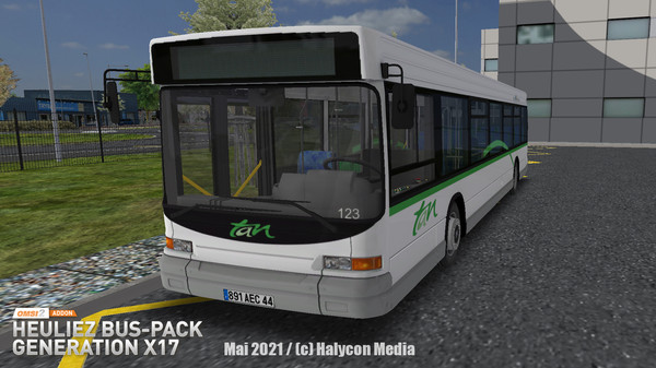 Screenshot z OMSI 2 Add-On Heuliez Bus-Pack Generation X17
