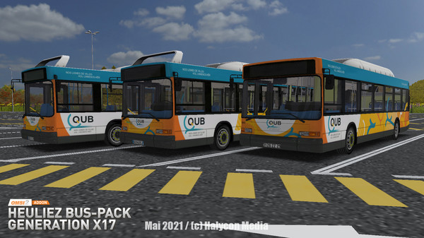 Screenshot z OMSI 2 Add-On Heuliez Bus-Pack Generation X17