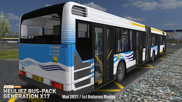 Screenshot z OMSI 2 Add-On Heuliez Bus-Pack Generation X17