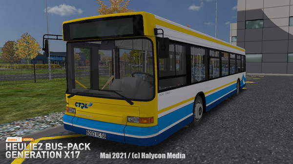Screenshot z OMSI 2 Add-On Heuliez Bus-Pack Generation X17
