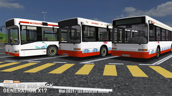 Screenshot z OMSI 2 Add-On Heuliez Bus-Pack Generation X17