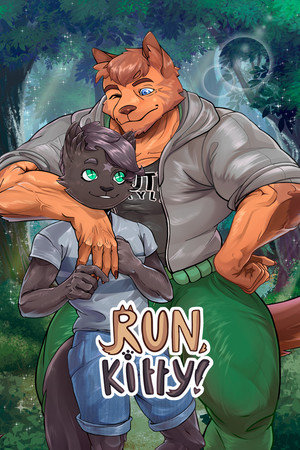 Cover art of Run, Kitty! - A Furry Gay Visual Novel
