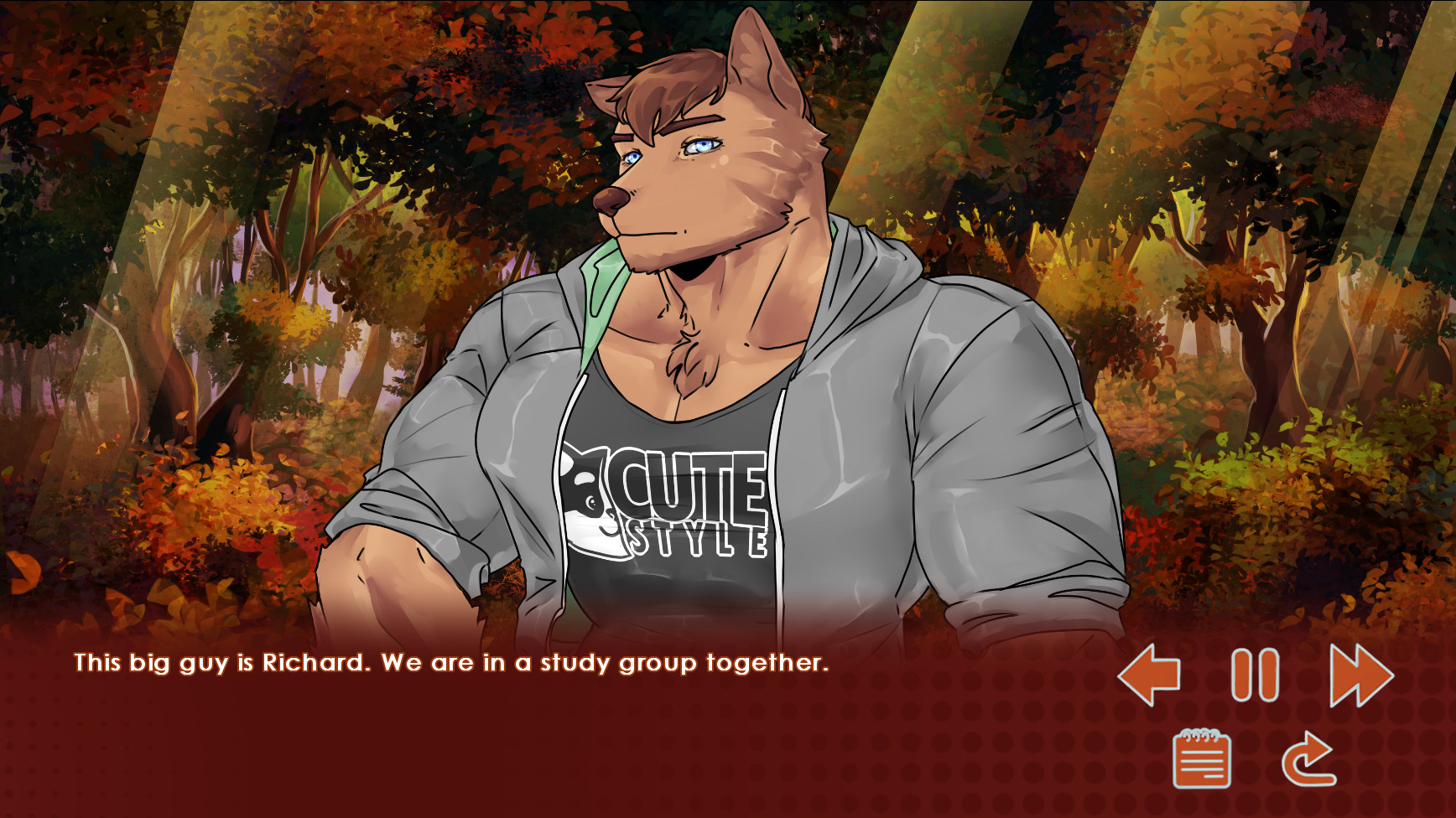 Run, Kitty! - A Furry Gay Visual Novel screenshot #4