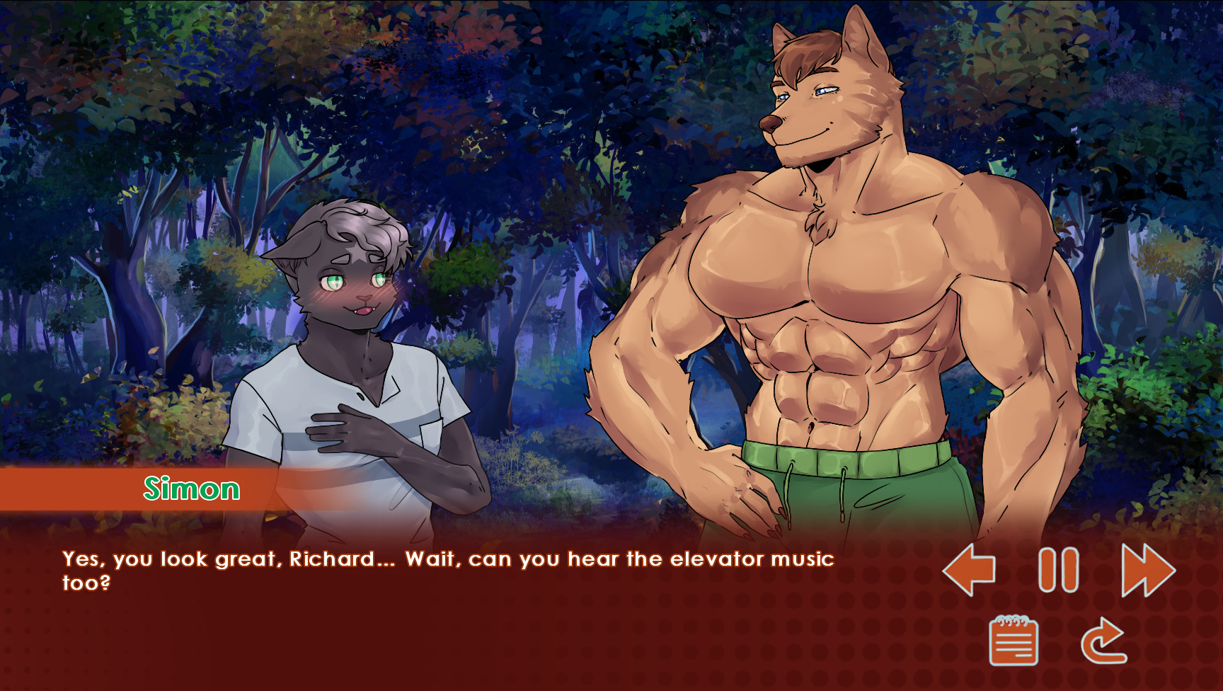 Run, Kitty! - A Furry Gay Visual Novel screenshot #5