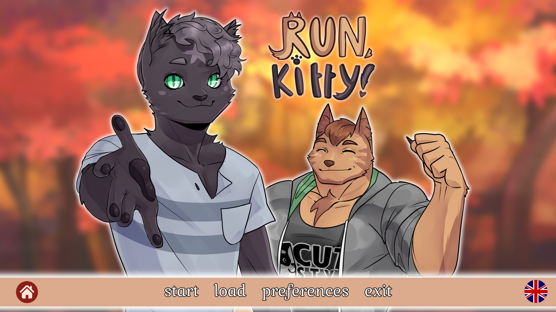 Run, Kitty! - A Furry Gay Visual Novel screenshot #1