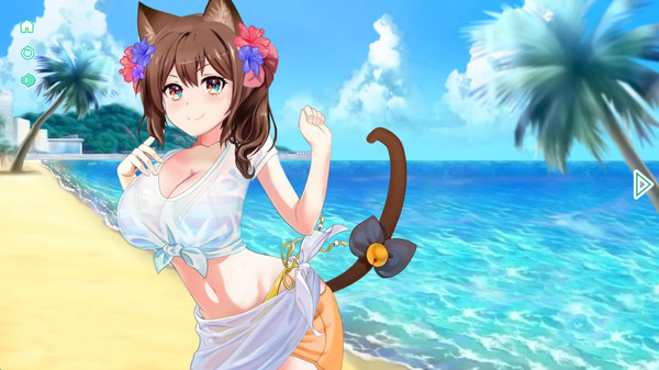Screenshot z Neko Beach Screenshot z Neko Beach