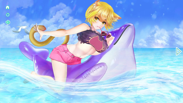 Screenshot z Neko Beach Screenshot z Neko Beach