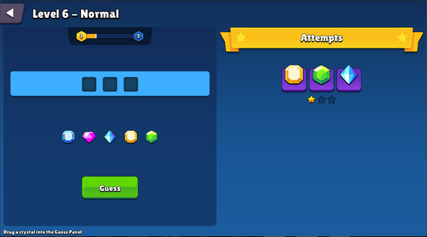 Screenshot z Crystal Sequence