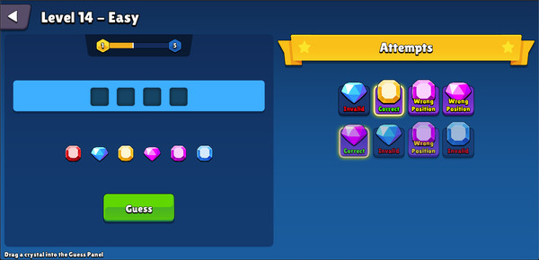 Screenshot z Crystal Sequence