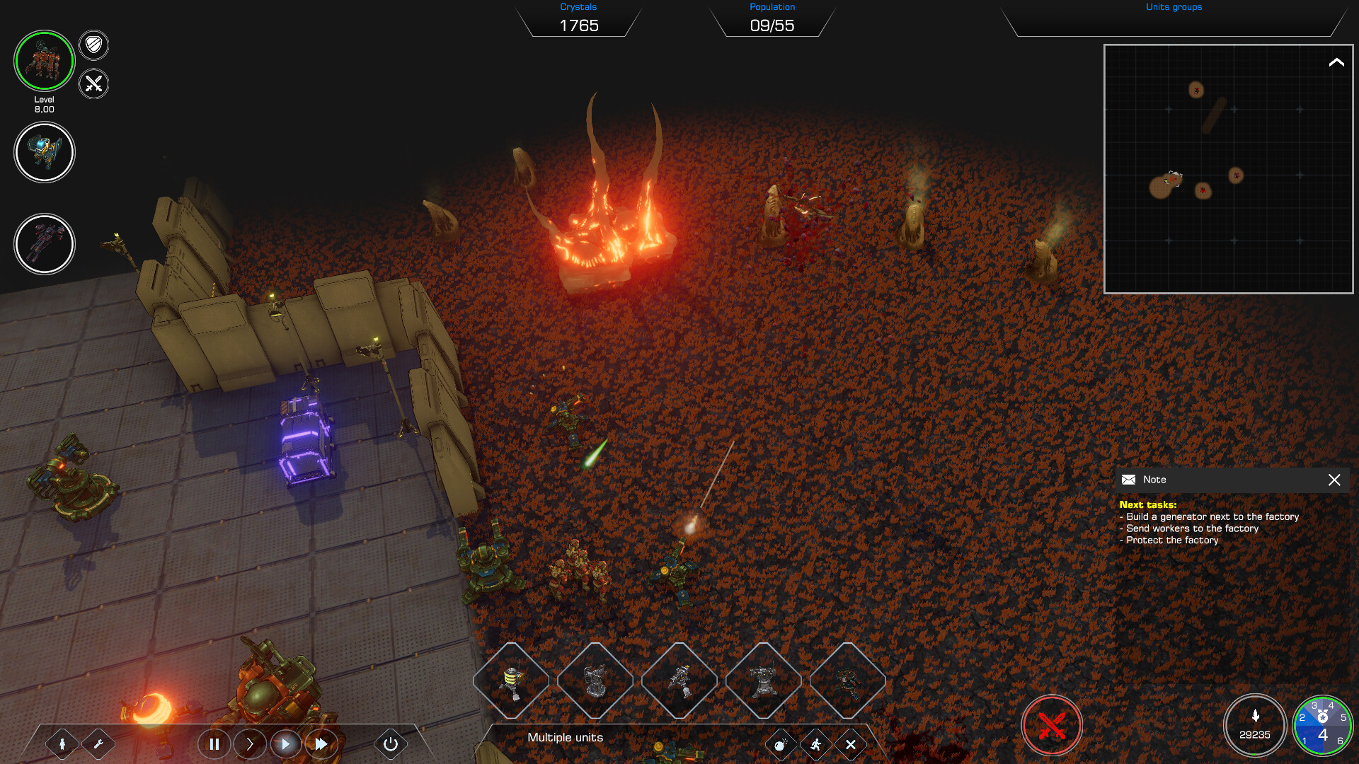 Grimstar: Crystals are the New Oil! screenshot #4
